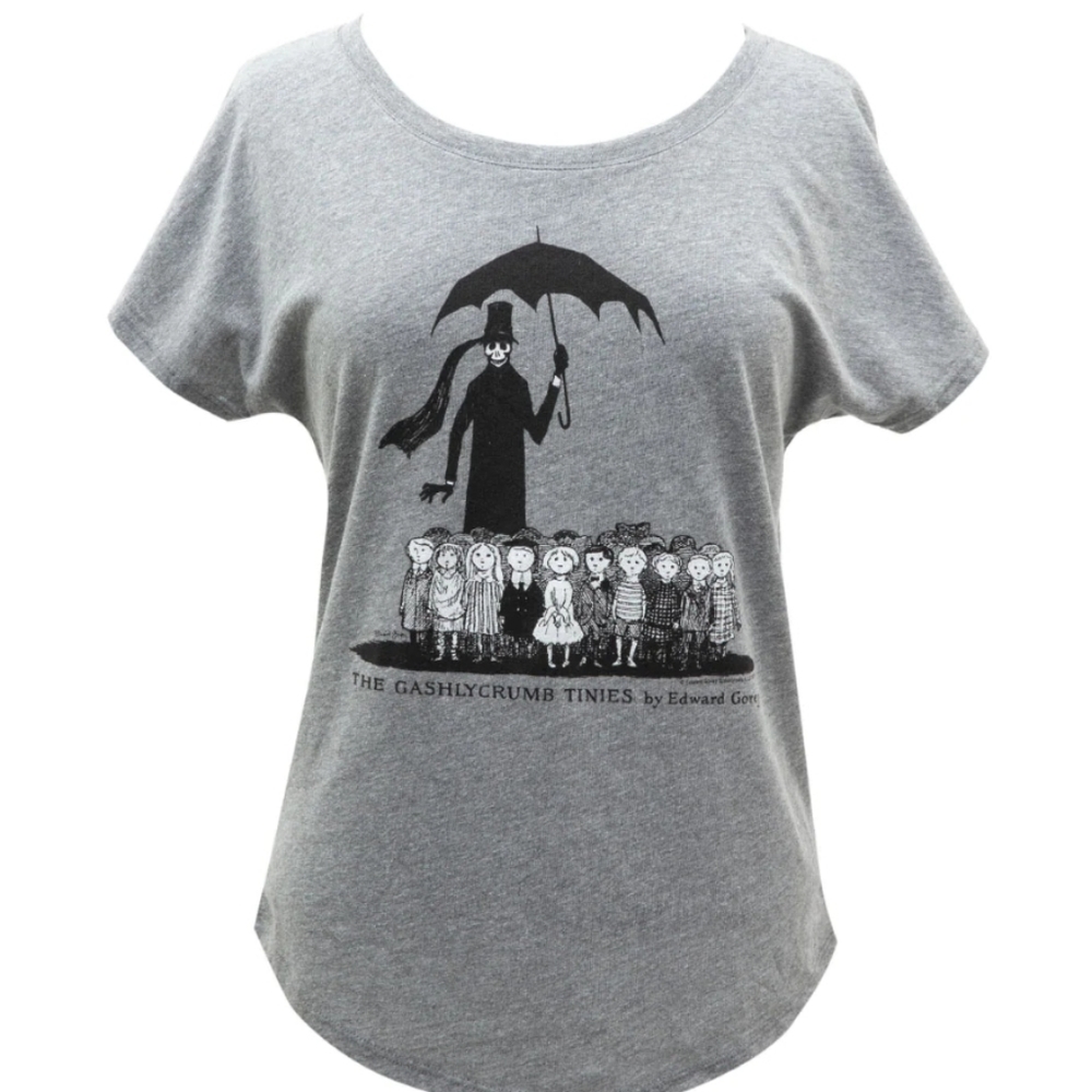 Out of Print Edward Gorey Tee